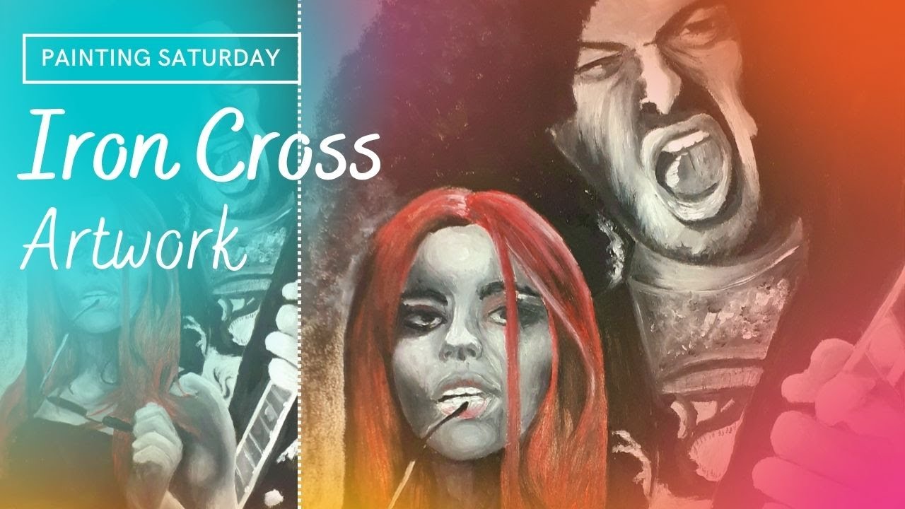 Iron cross Artwork @TheIronCrossBand@AndreeaMunteanuSinger  @TheIronCross