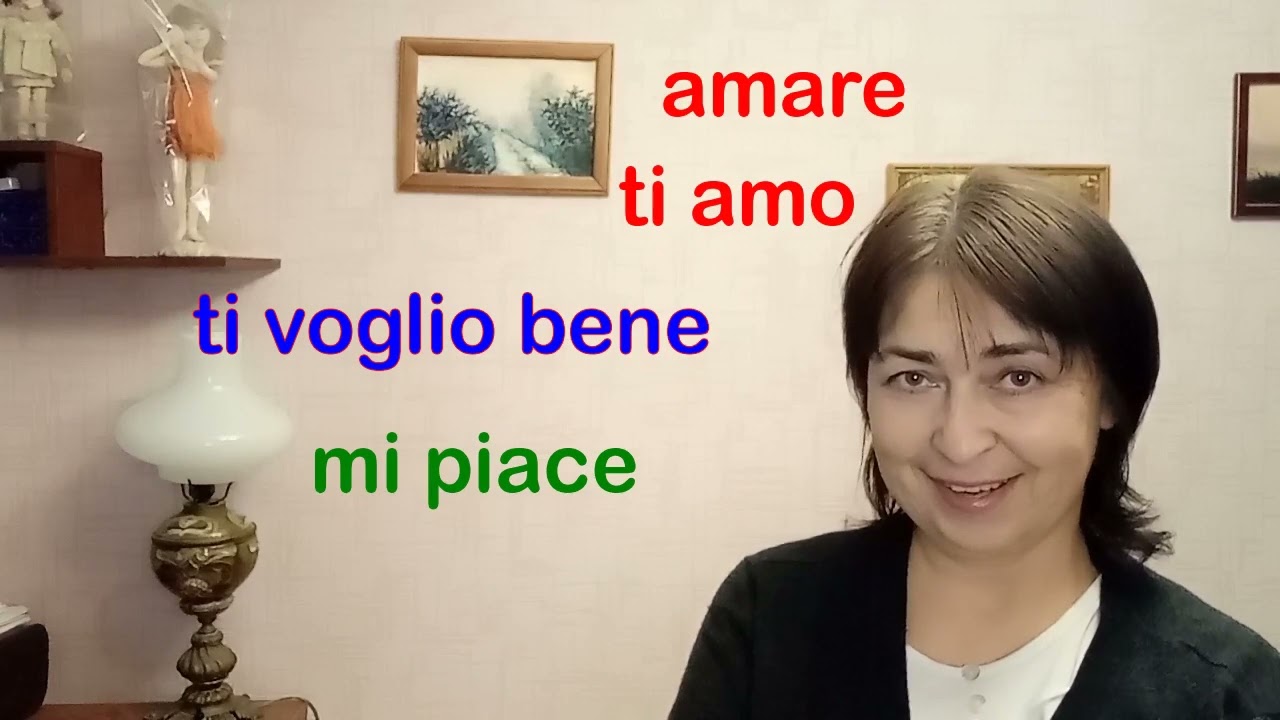 amare, voler bene, piacere