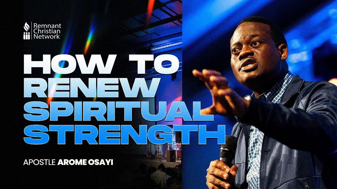 HOW TO RENEW SPIRITUAL STRENGTH || APOSTLE AROME OSAYI || TANZANIA || 10/07/2024