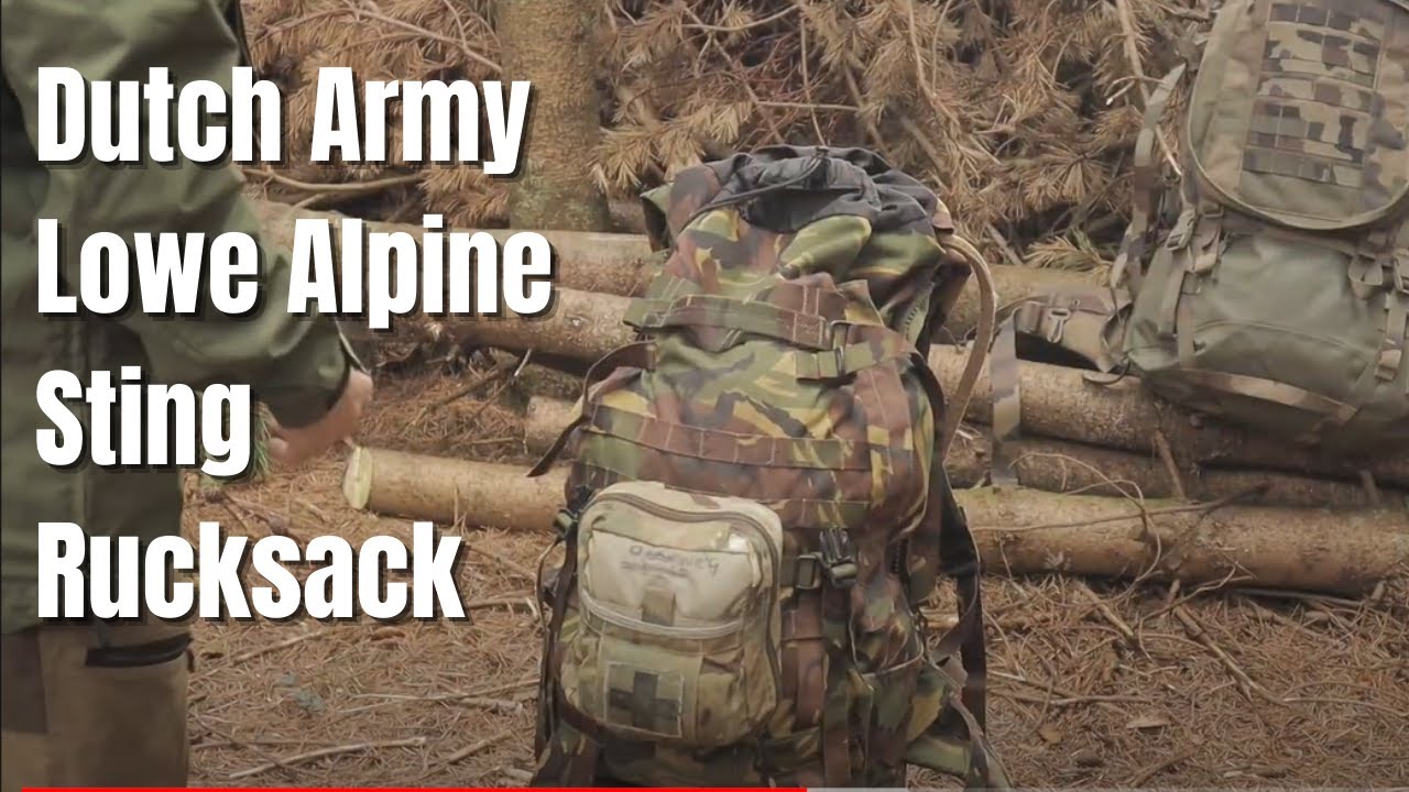 Dutch Army Lowe Alpine Sting Rucksack