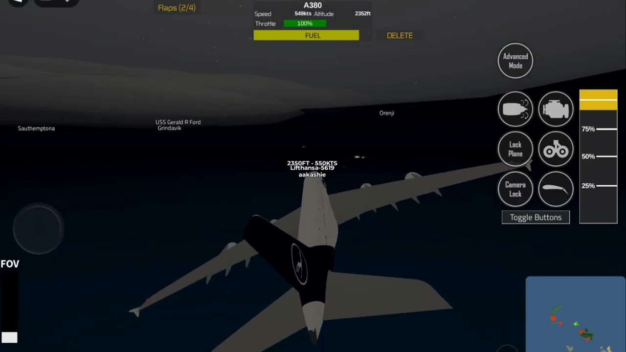 Ptfs flight from ipph to itko