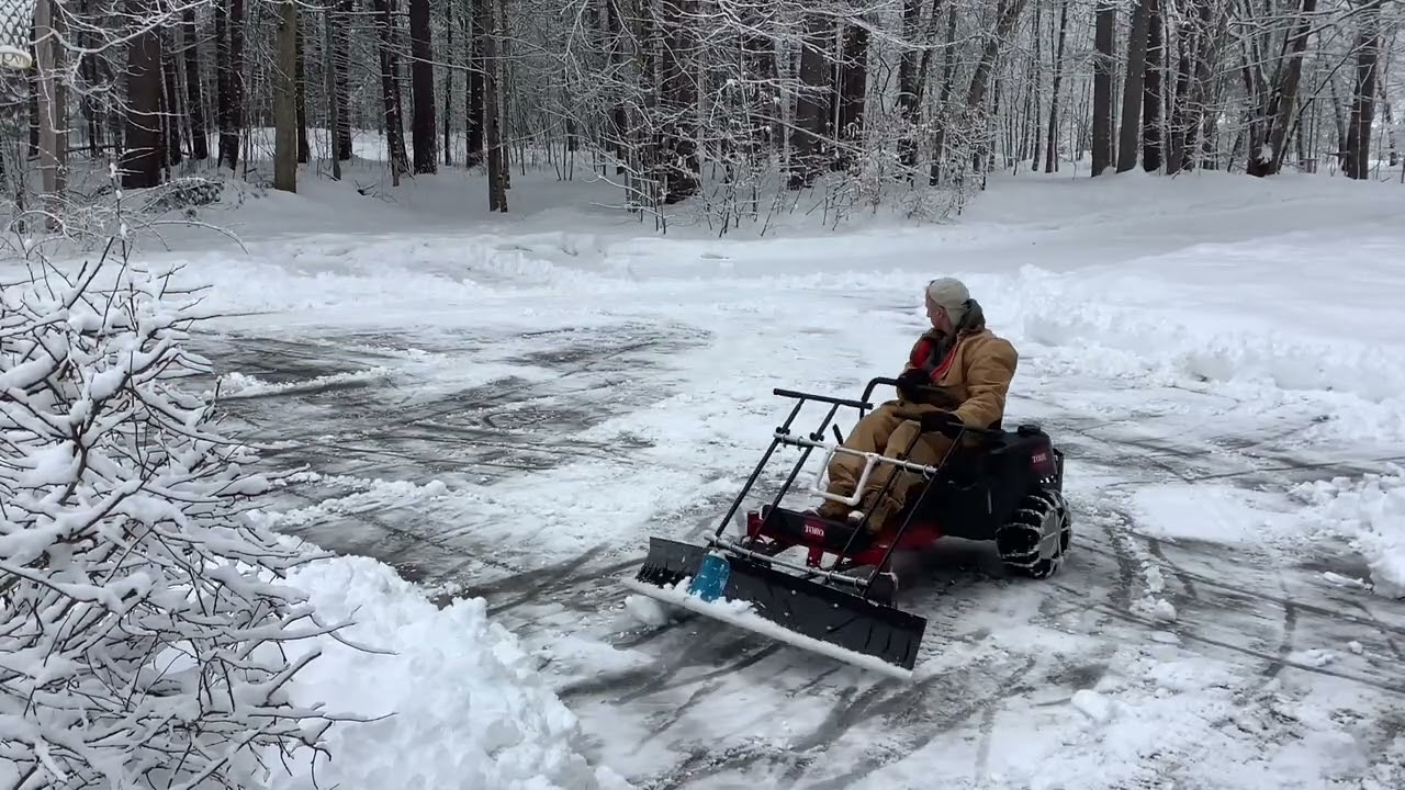 Zero Turn Redneck Shovel VPlow Part 2!