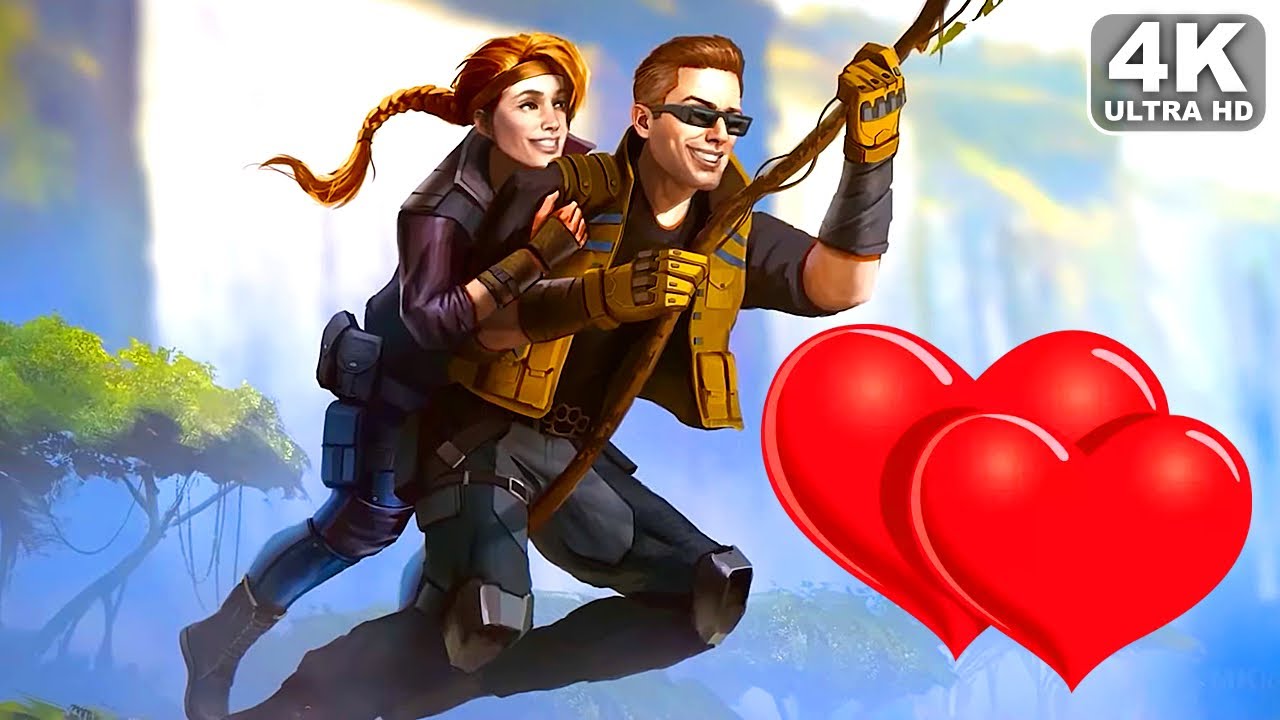 MORTAL KOMBAT Johnny Cage & Sonya Romance Full Love Story 4K ULTRA HD
