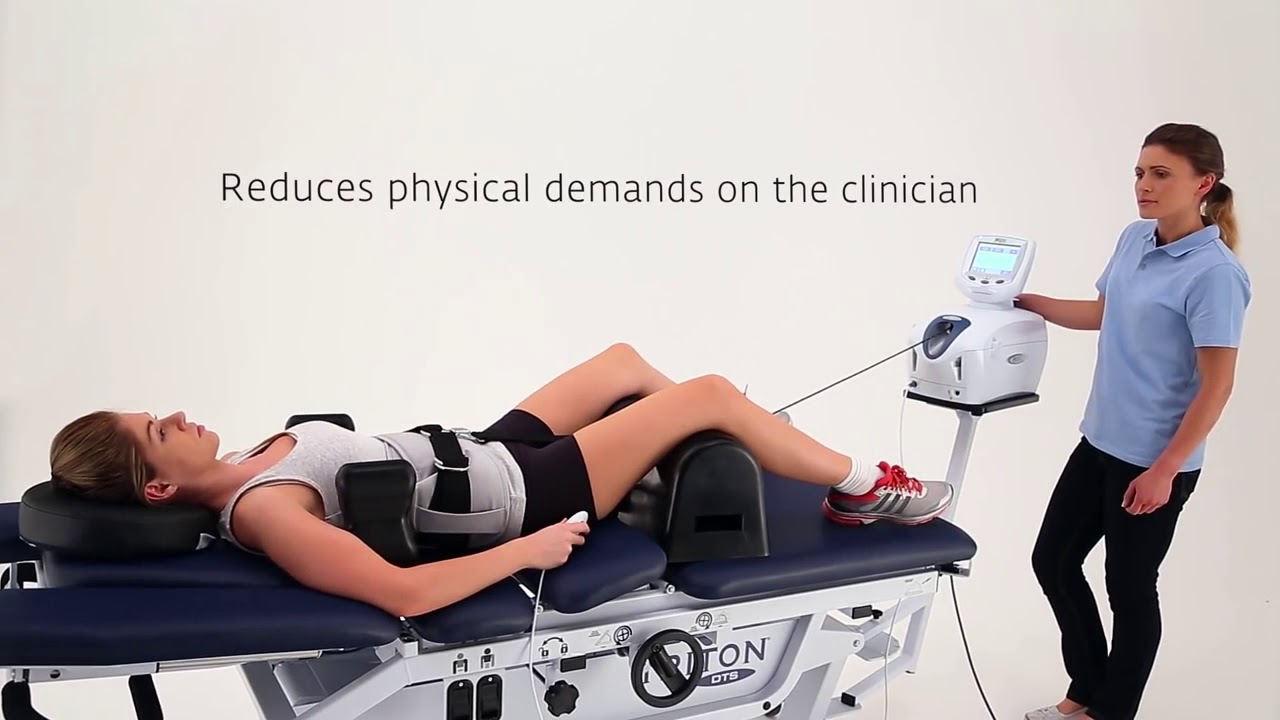 Triton DTS - Unidad de tracción cervical y lumbar