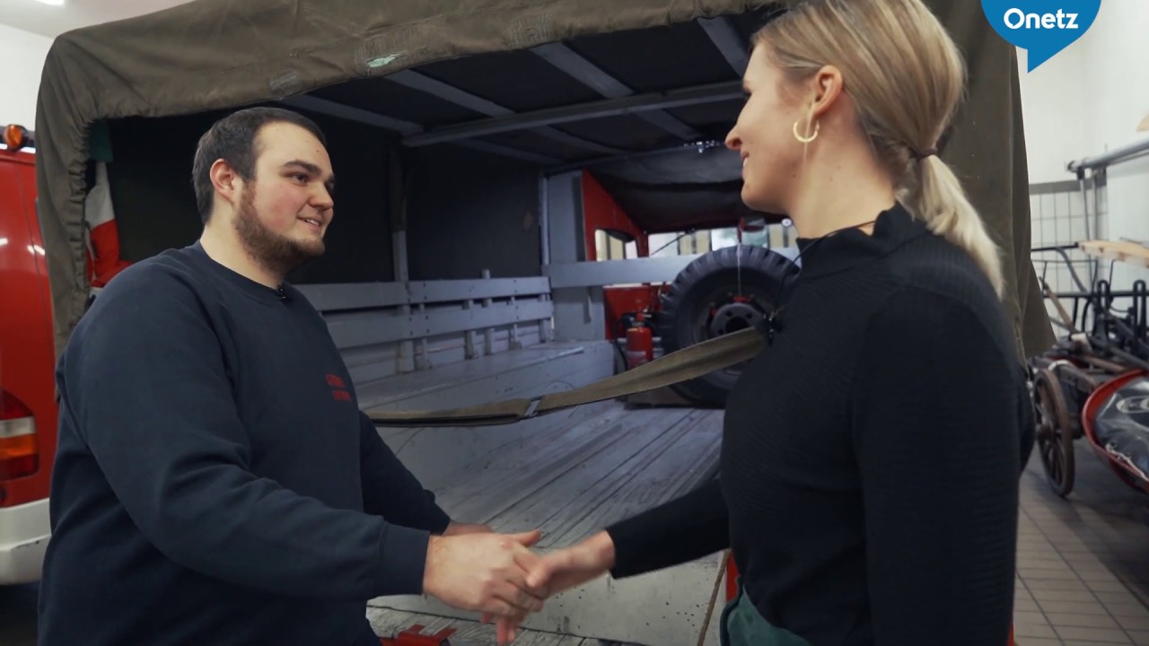 Lkw aus dem Zweiten Weltkrieg wird Feuerwehrauto