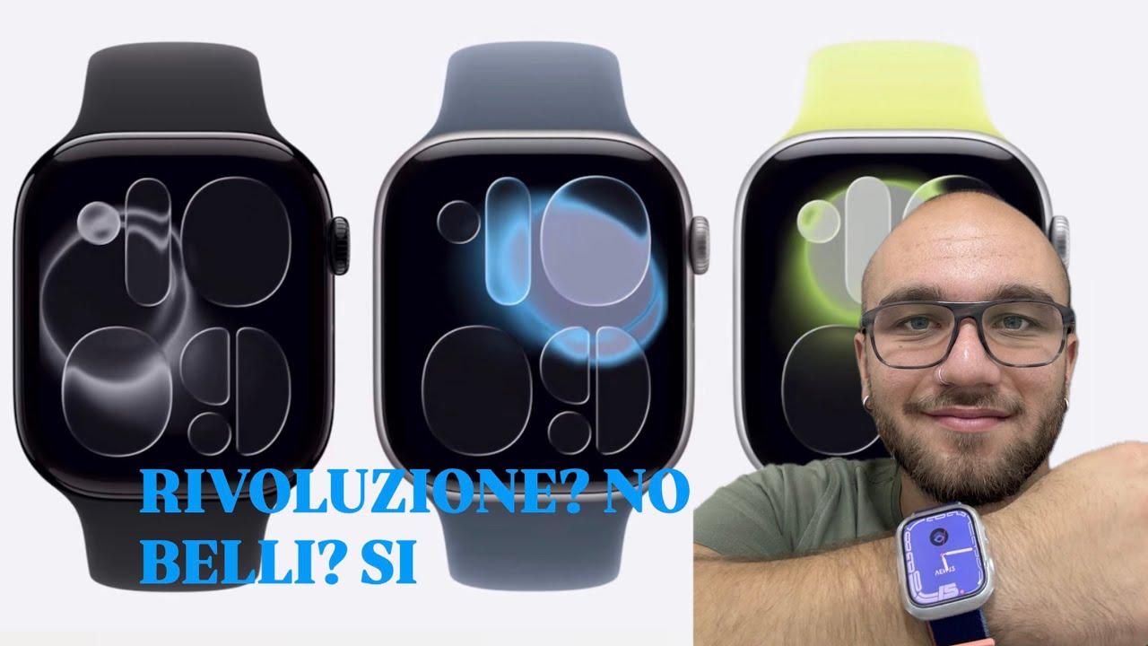 ECCO I NUOVI APPLE WATCH 11, ULTRA 3 E SE 3!