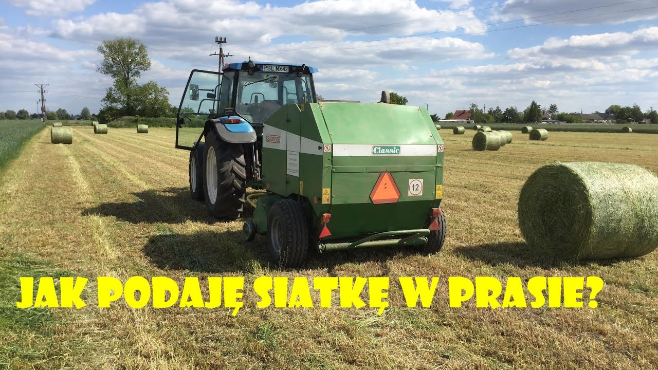 JAK PODAJĘ SIATKĘ W PRASIE?☆Prace na gospodarstwie☆Agro Dni&oacute;wka#114 Agro Kuzyni