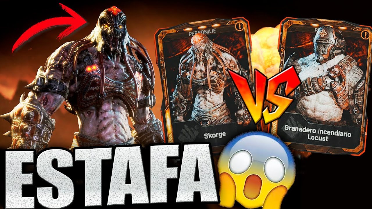 GEARS OF WAR 4 | NUEVO PERSONAJE SKORGE | CUIDADO CON ESTA ESTAFA