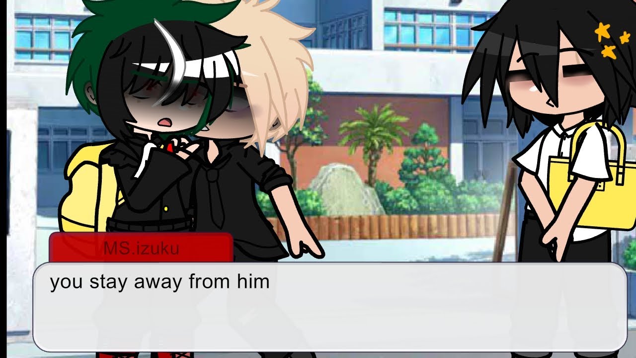 part 2 of if kirideku met in middle school (TW-bakugou,gay,harm)