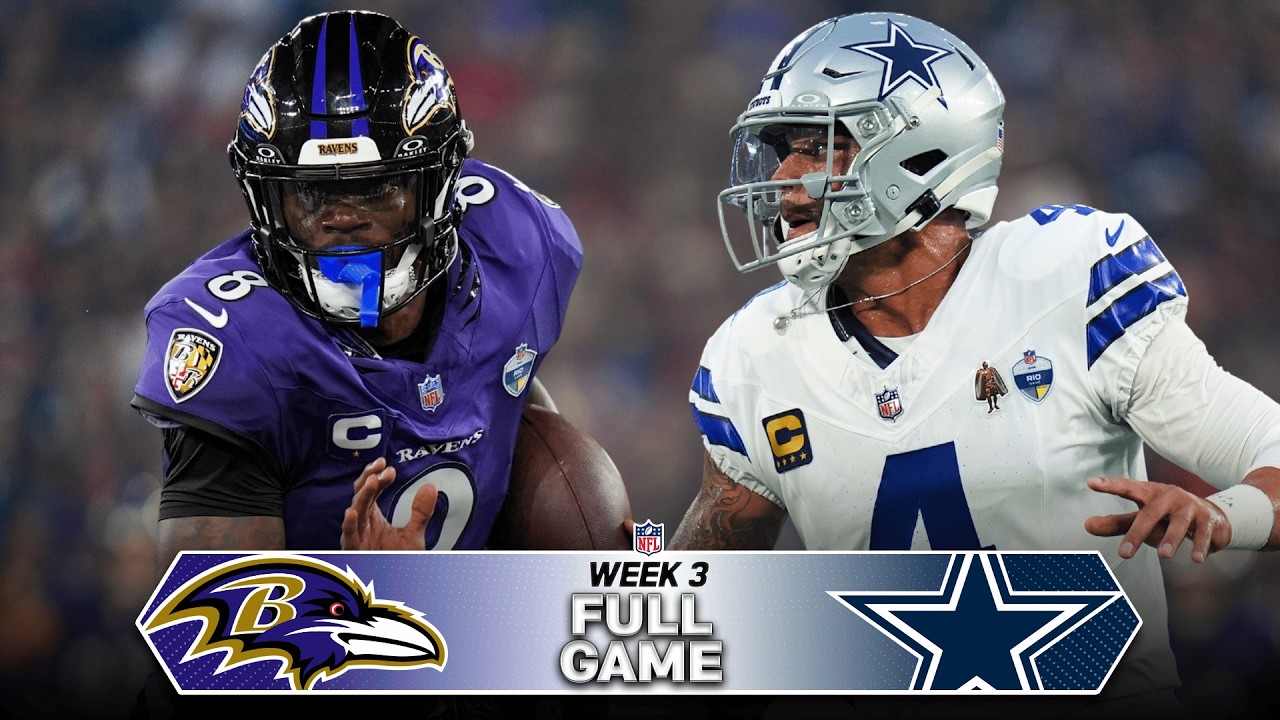 GAME OF THE WEEK! Baltimore Ravens vs. Dallas Cowboys FULL GAME | NFL 2026 Season Week 3