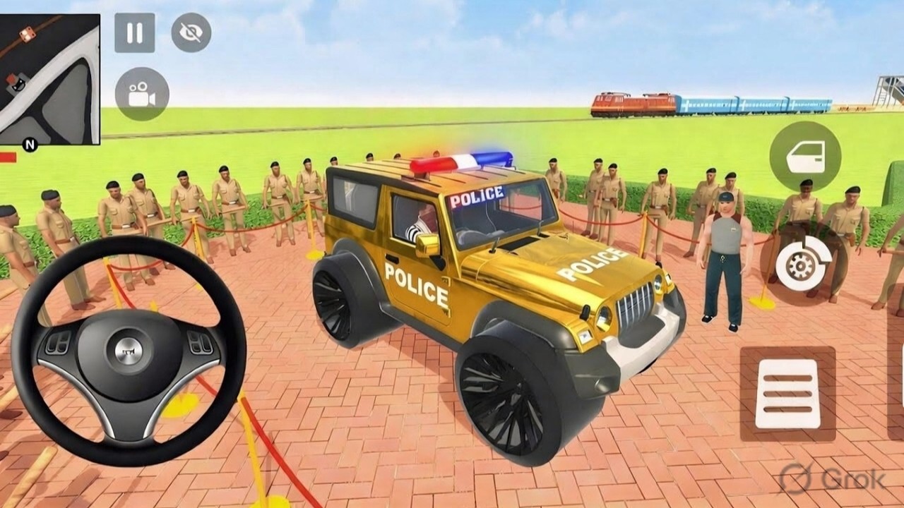 🤑Indian Thift Auto Simulator😍Indian Showroom Purchase😲Modified Golden New Police DumperAnd Bike🥰Game