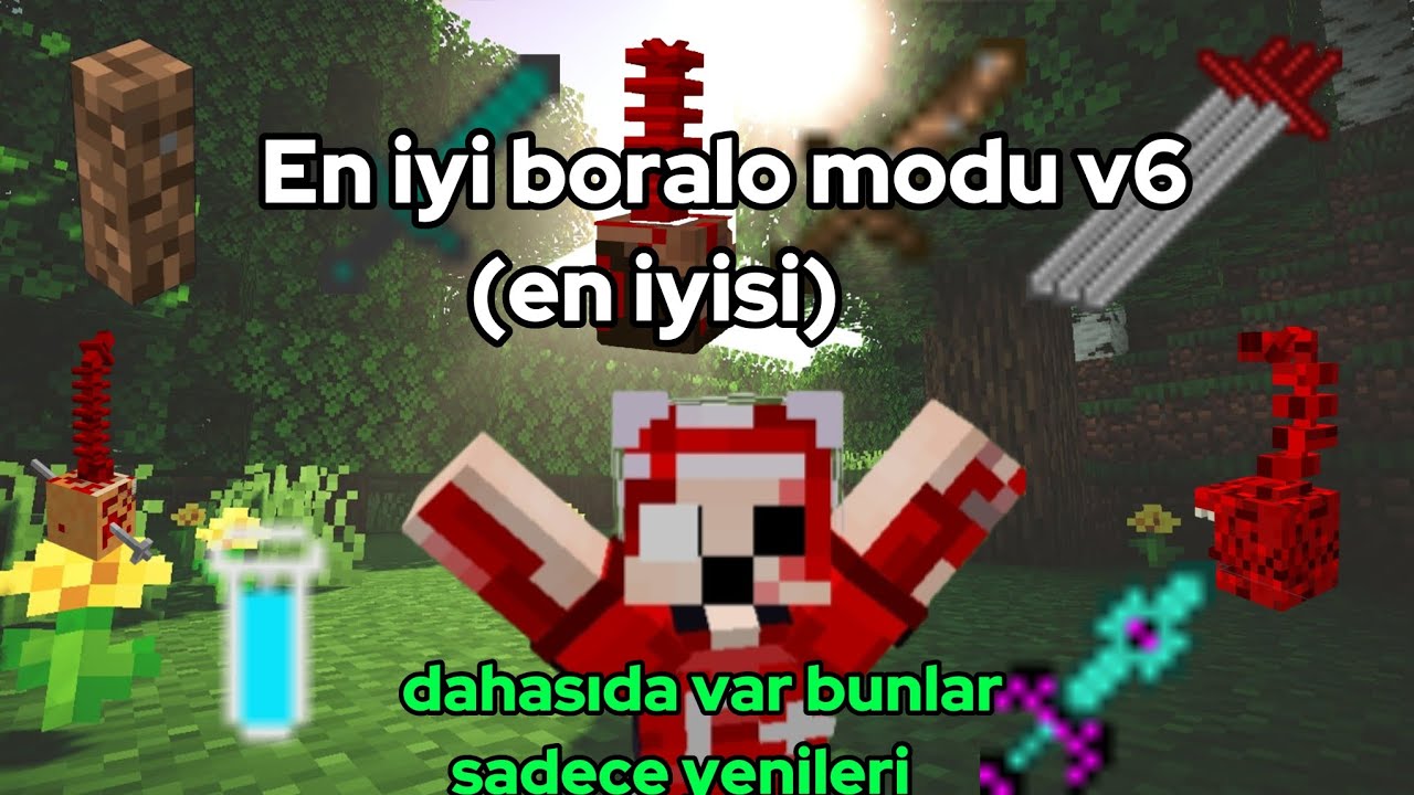 Boralo modu v6 yaptım..🧨 IBedrock linkli I