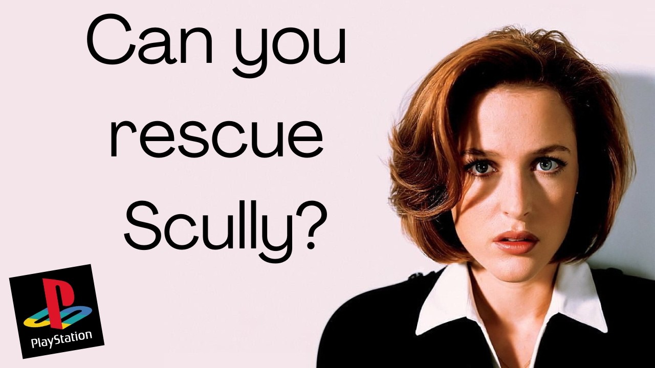 The X-Files PS1 Game: Better Than the Show? Let's Find Out!