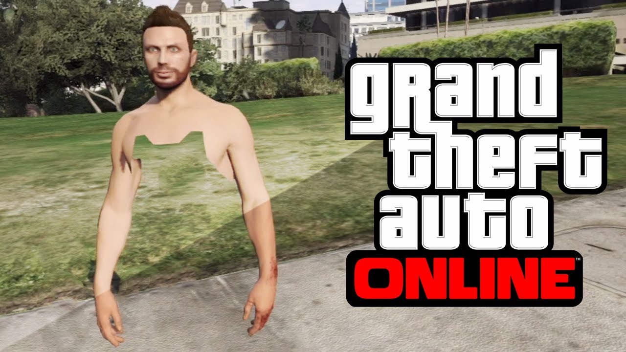 GTA 5 Glitches - Invisible Body Parts Glitch Online - Invisible Legs & Chest Forever Glitch