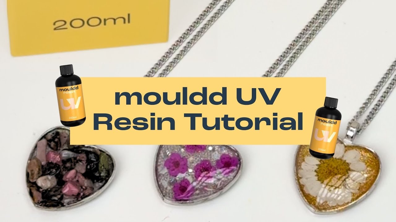 Mouldd UV Resin Tutorial | Quick & Easy Resin Project for Beginners