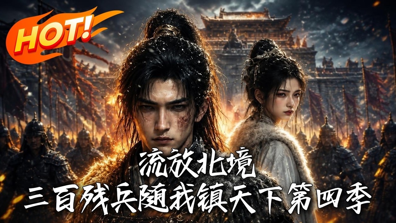 🔥三百残兵逆袭三千蛮军！浴血大捷竟遭朝廷褫夺战功，押他进京受审？赢了边关，且看他入京如何掀翻朝堂！《流放北境：三百残兵随我镇天下第四季》#盛世短剧#短剧#AI短剧#逆袭#漫剧#玄幻#修仙#搞笑#甜宠