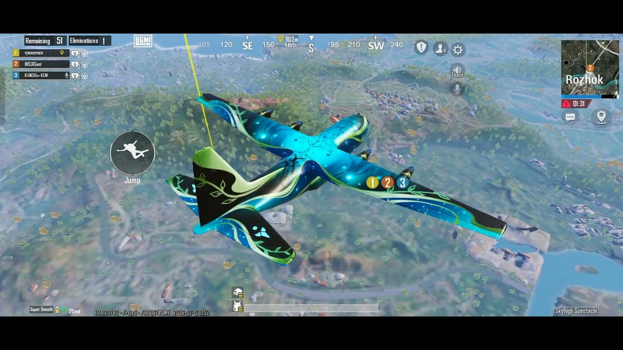 BGMI SKYHIGH SPECTACLE MODE RETURN..!!🔥🔥💪💪#intensegameplay #bgmimemories #bgmiemotion