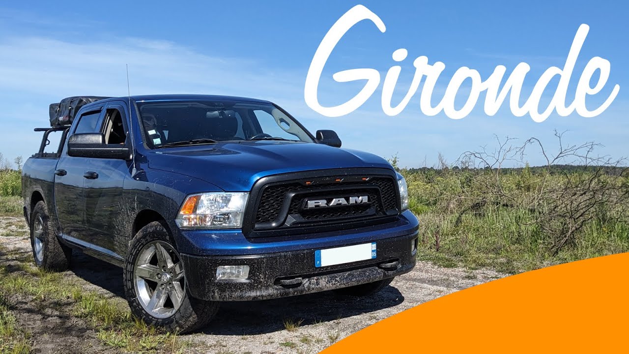 Roadtrip Gironde en Dodge Ram!
