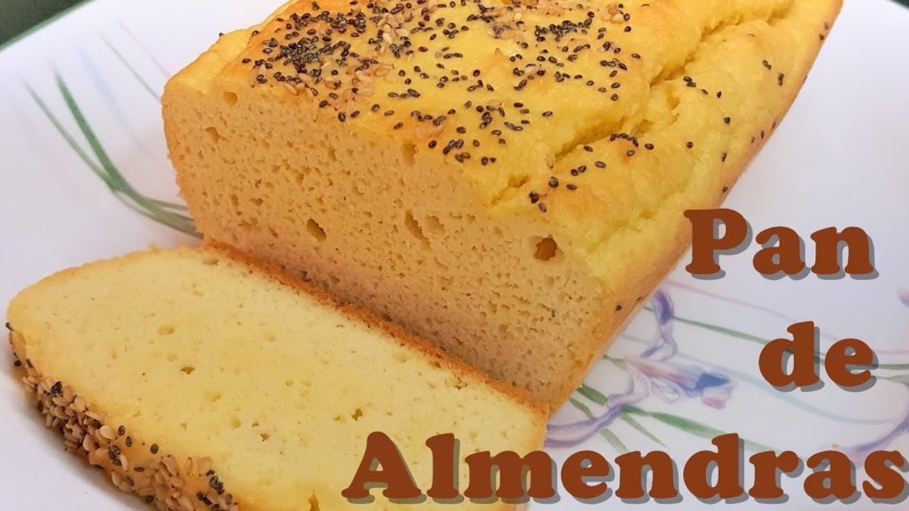 Receta Low Carb: Pan De Almendras (Keto Bread)