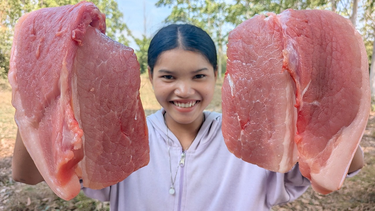 Best Fried Pork Chop Recipe / How to Cook Pork Chops / Pork Chop and Pickled Mustard Green Recipe