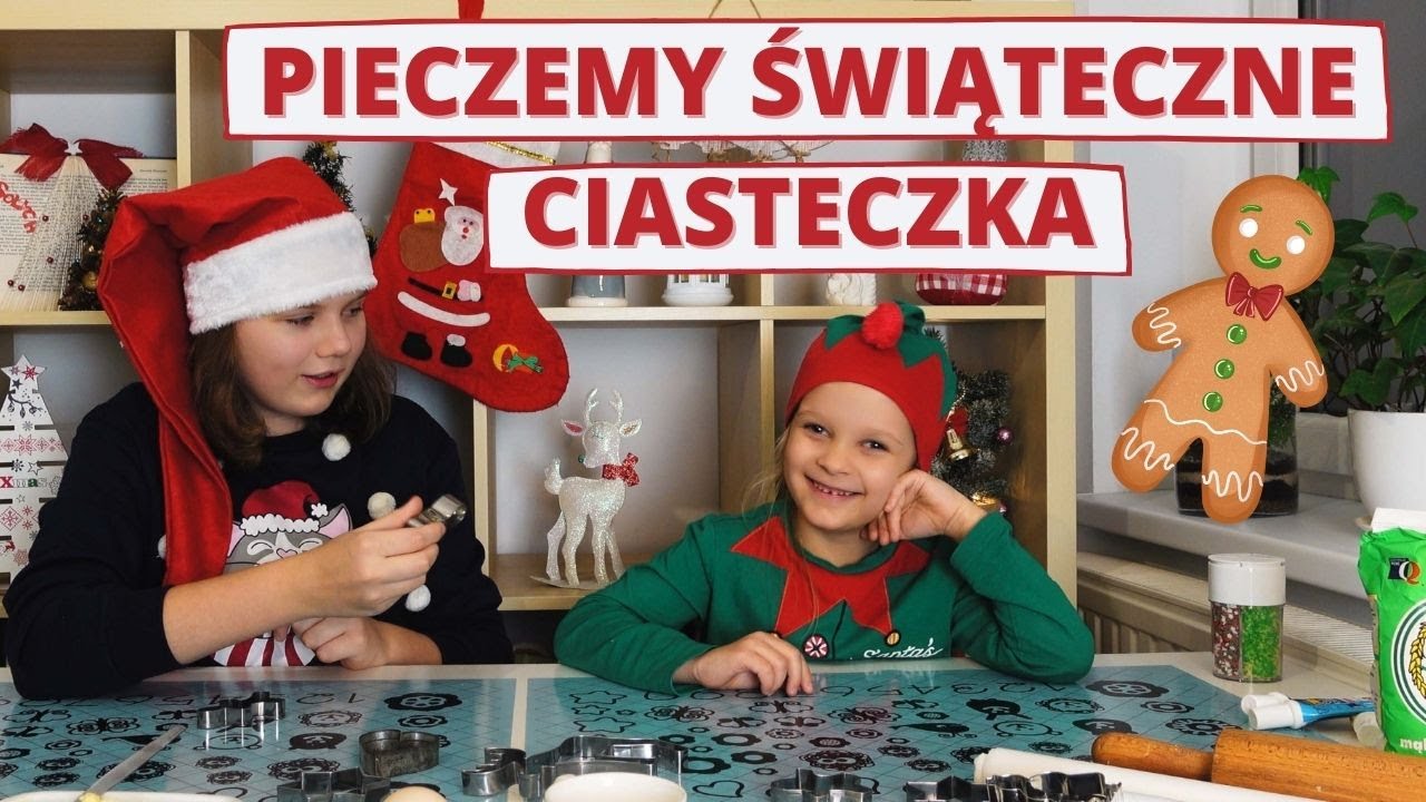 Pieczemy ciasteczka i uczymy się angielskiego | pierniczki bożonarodzeniowe po angielsku z ENCJO