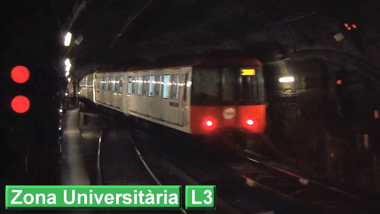 Zona Universitària L3 : Metro de Barcelona ( TMB 3000 ) [2015]
