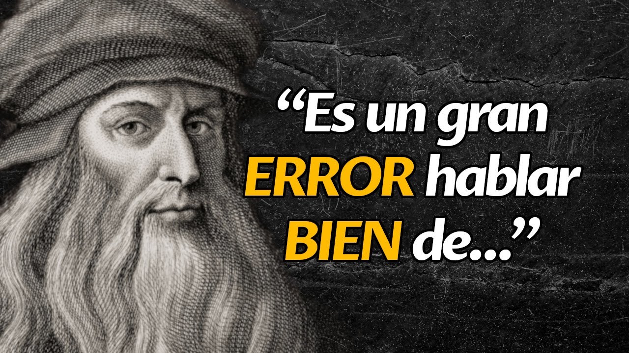 Citas del Genio Leonardo da Vinci que Debes Saber tan Pronto Como Puedas