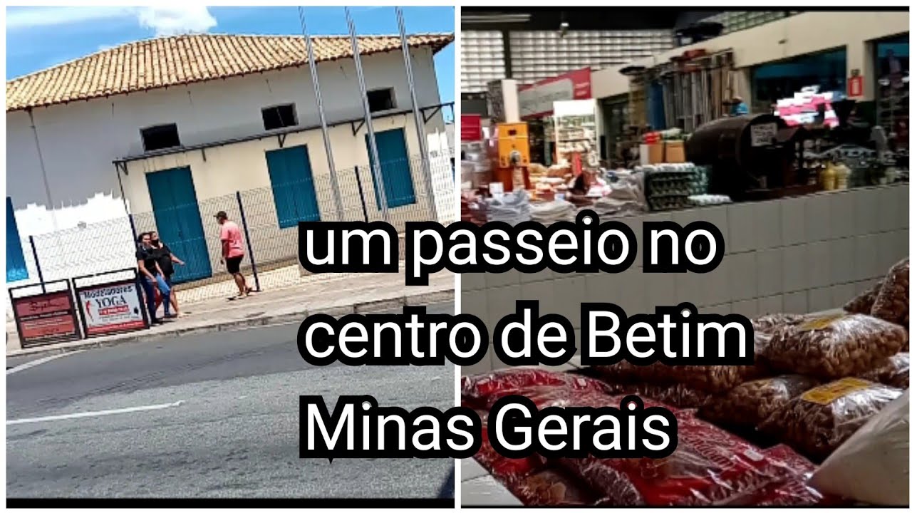 Um passeio no centro de Betim Minas Gerais , mercado Central de Betim