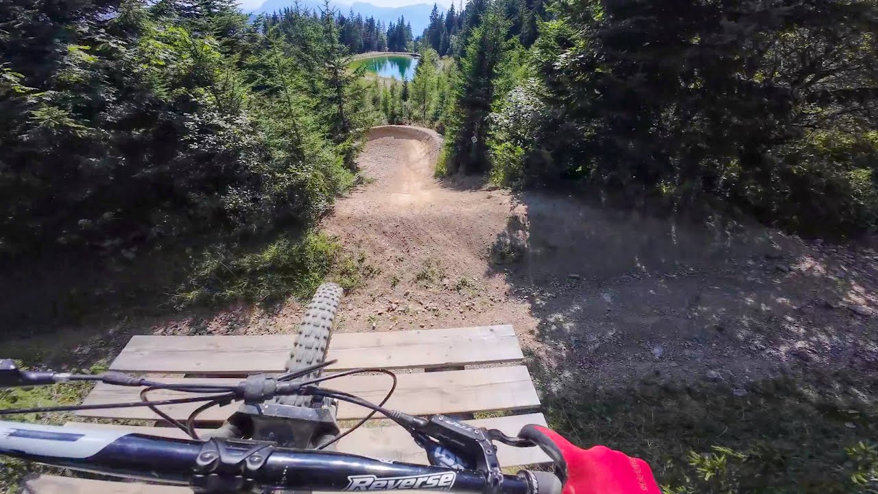 Bikepark Les Gets - Eclipse to Worldcup line