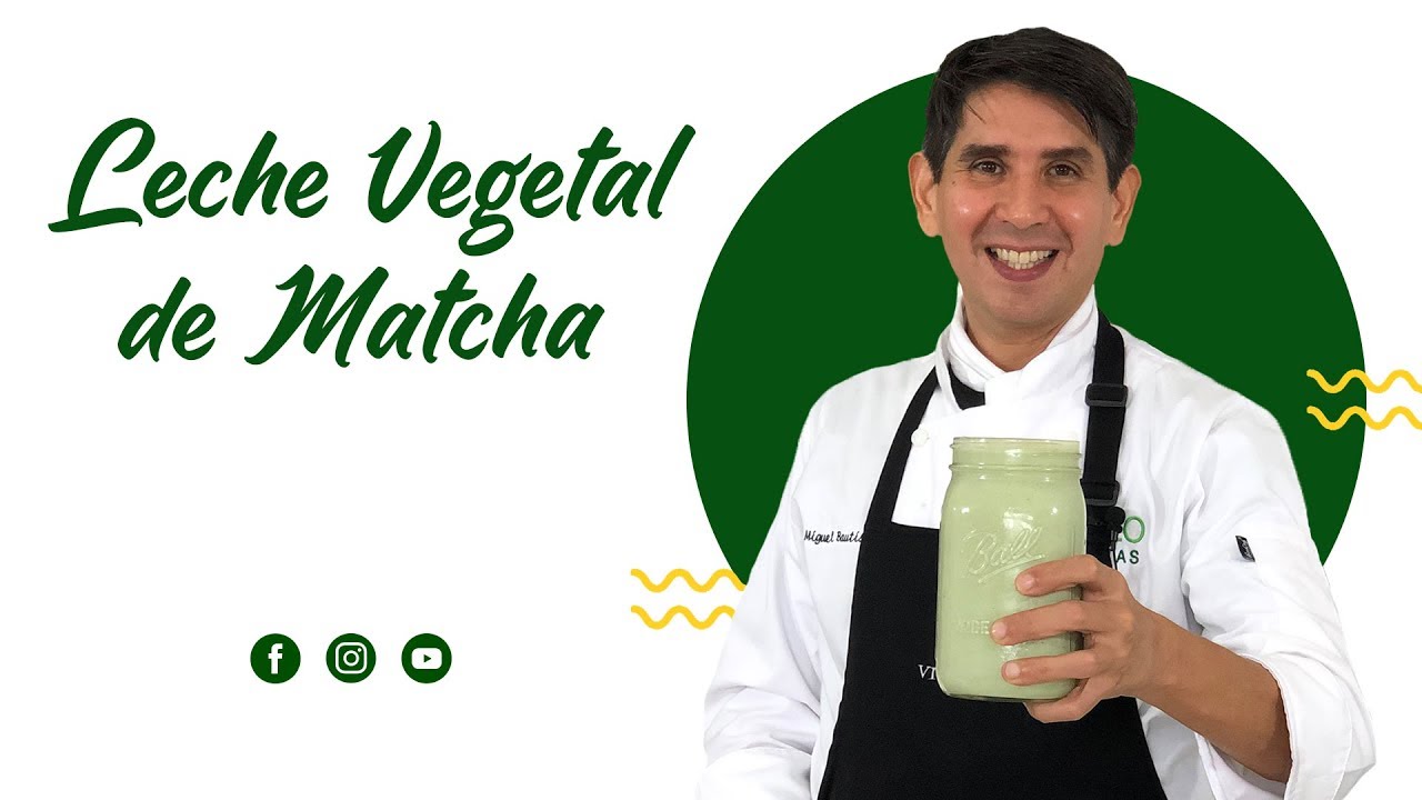 Leche Vegetal de Matcha