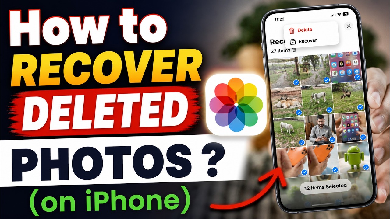 How to Recover Deleted Photos on iPhone? Recover Permanently Deleted Photos on iPhone
