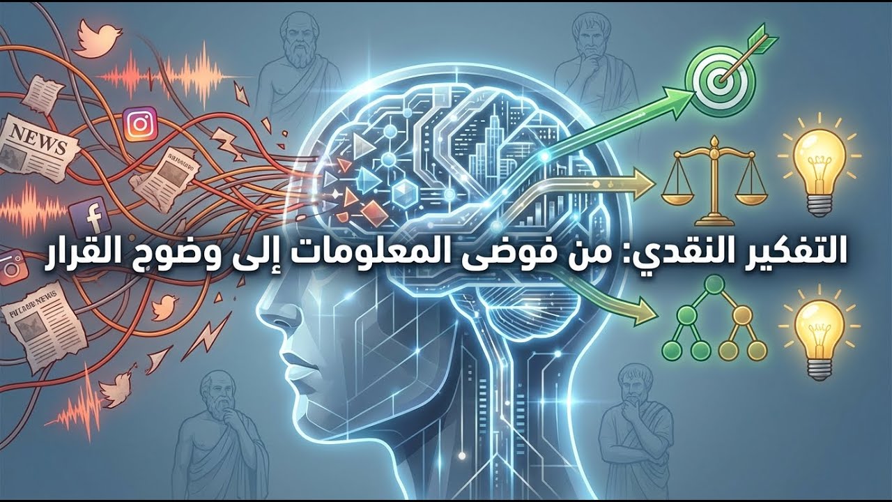 التفكير النقدي (من فوضى المعلومات إلى وضوح القرار)