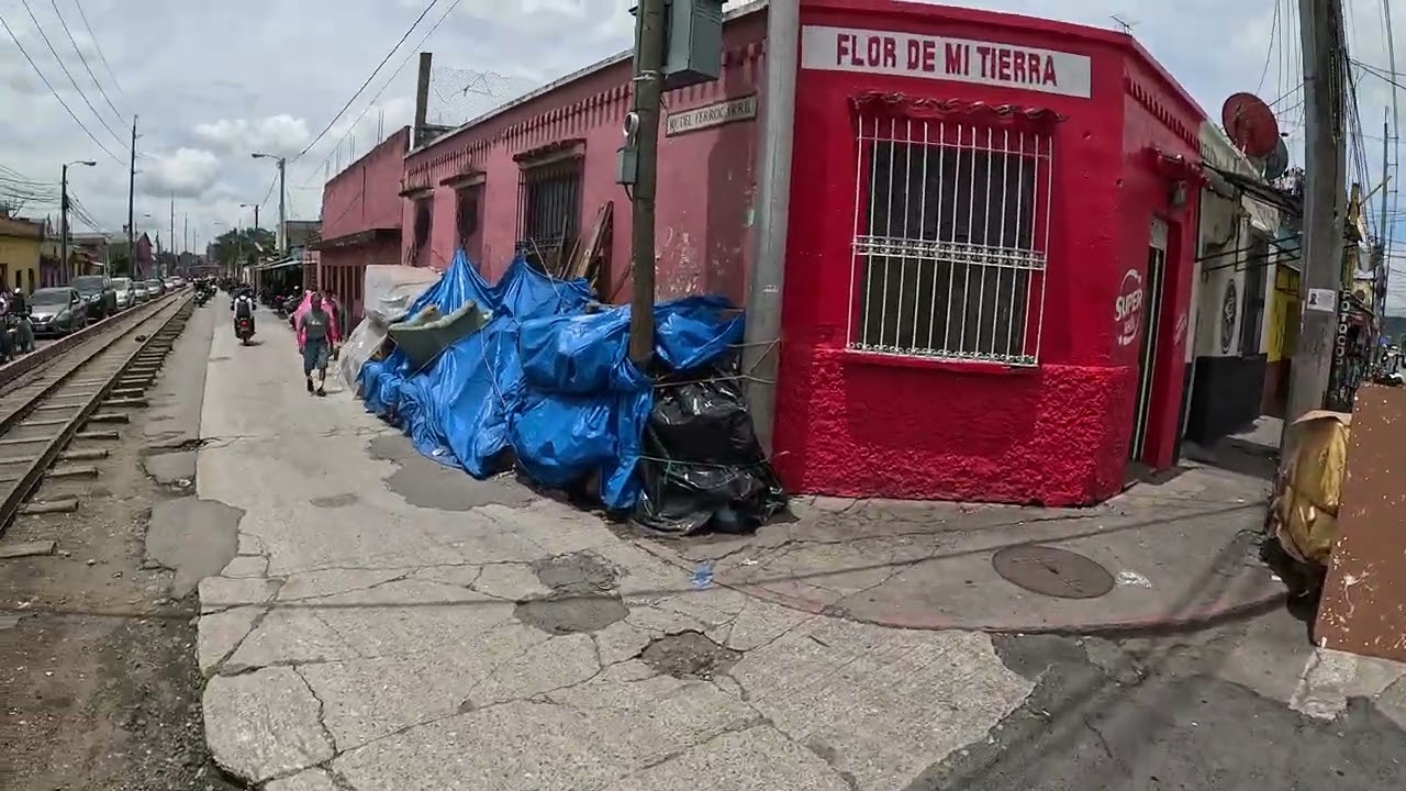 La última vez que pasé por la Línea en Guatemala.