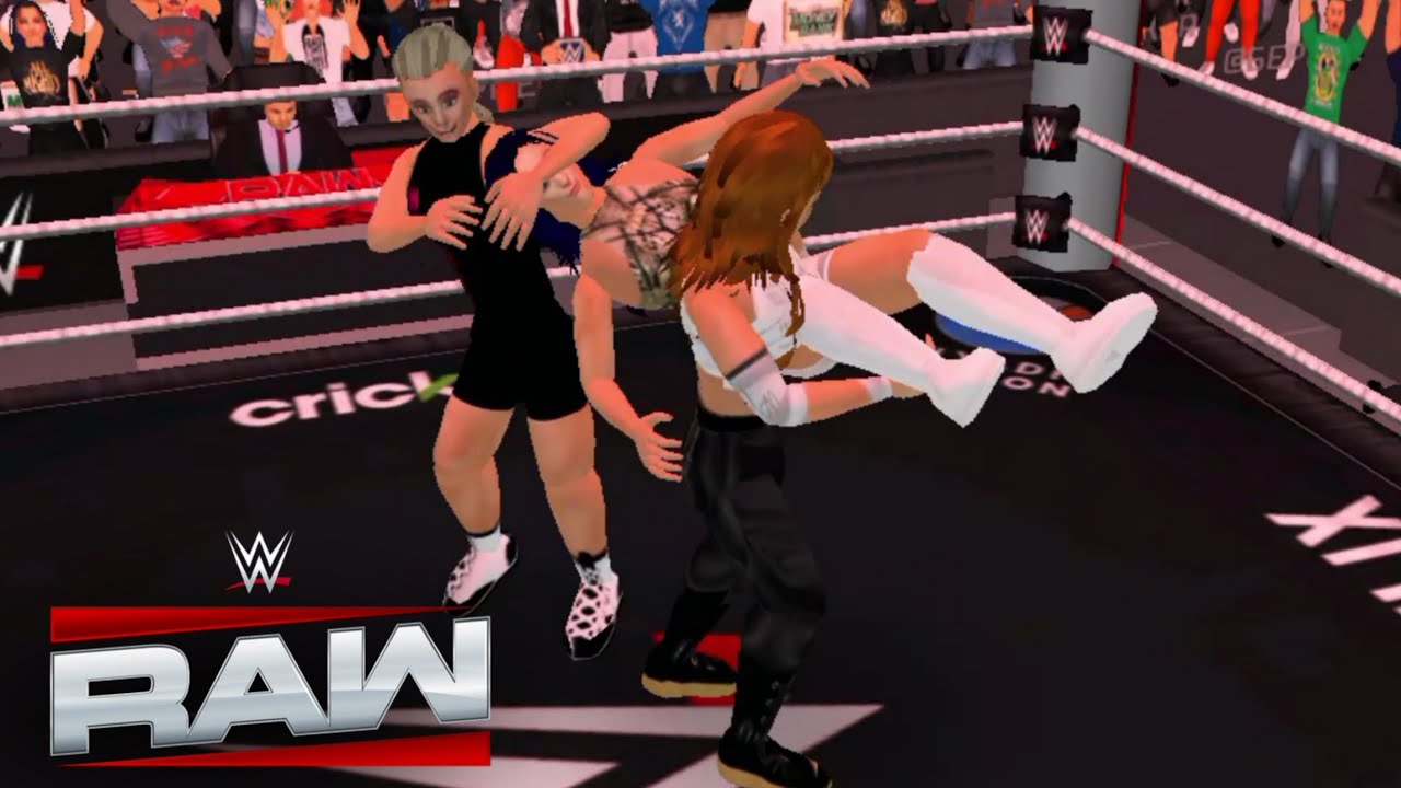 RAW: BECKY LYNCH VS. NATTIE VS. LYRA VALKRIA; WOMEN'S INTERCONTINENTAL NO.1 CONTENDERS MATCH 