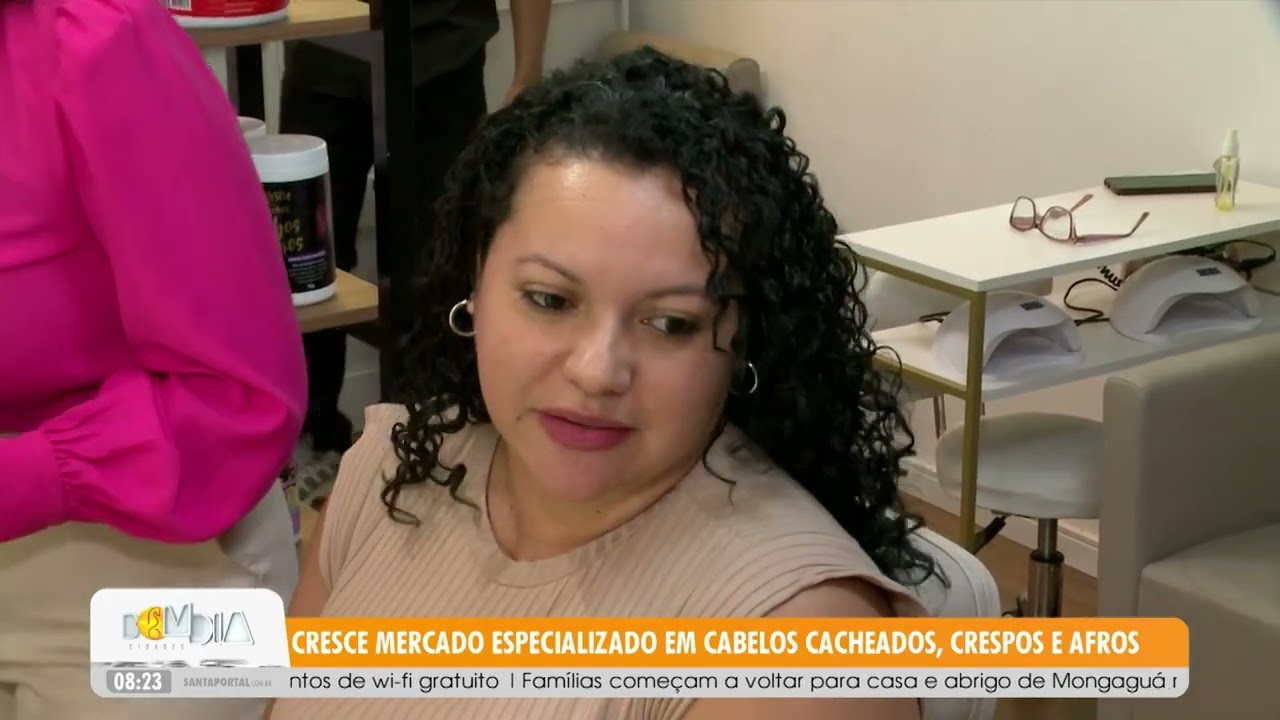 Cresce mercado especializado em cabelos cacheados, crespos e afros - 05/03/26
