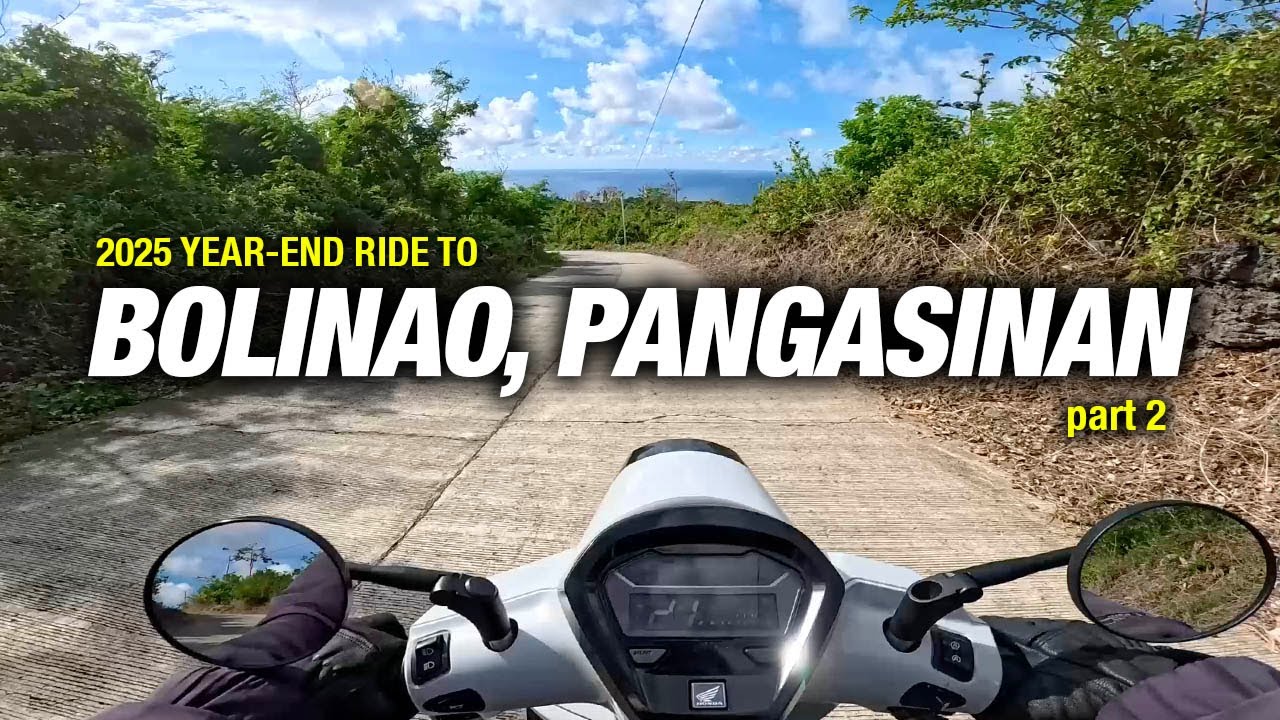HONDA GIORNO RIDE TO BOLINAO PANGASINAN (FROM BAGUIO) | Ange Salasiban