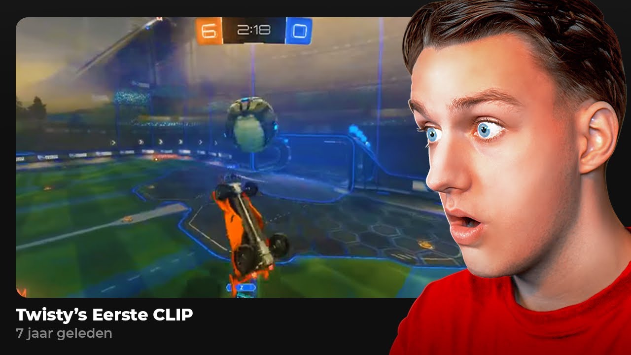 Mijn OUDSTE Rocket League CLIPS BEKIJKEN..