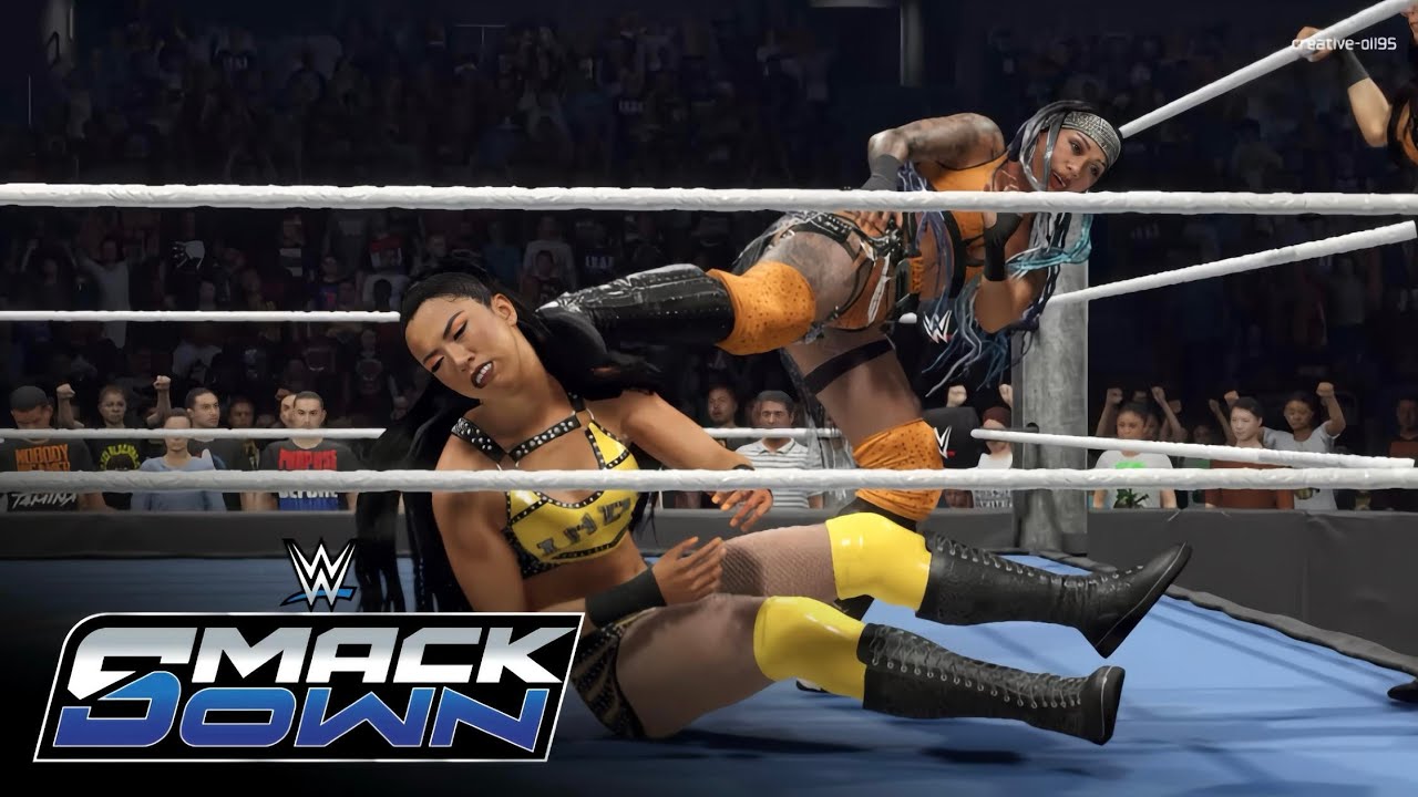 KAYDEN CARTER & KATANA CHANCE VS THE WAY WWE2K25