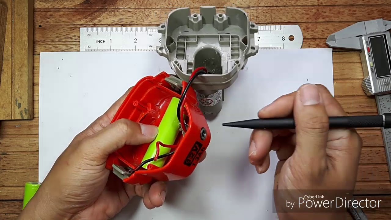 Chia sẽ cách đóng 6 cell pin vào vỏ Makita 12v. SHOPKHANH