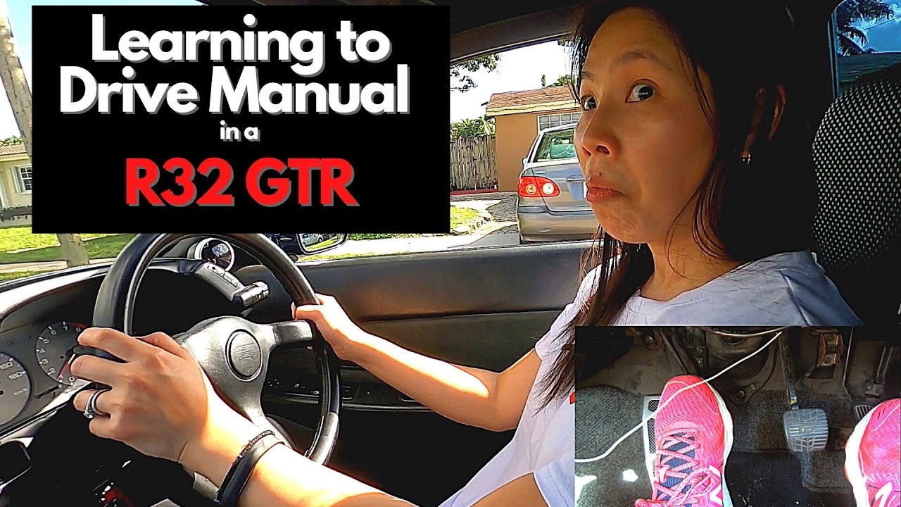 Learning how to Drive Manual in a R32 GTR