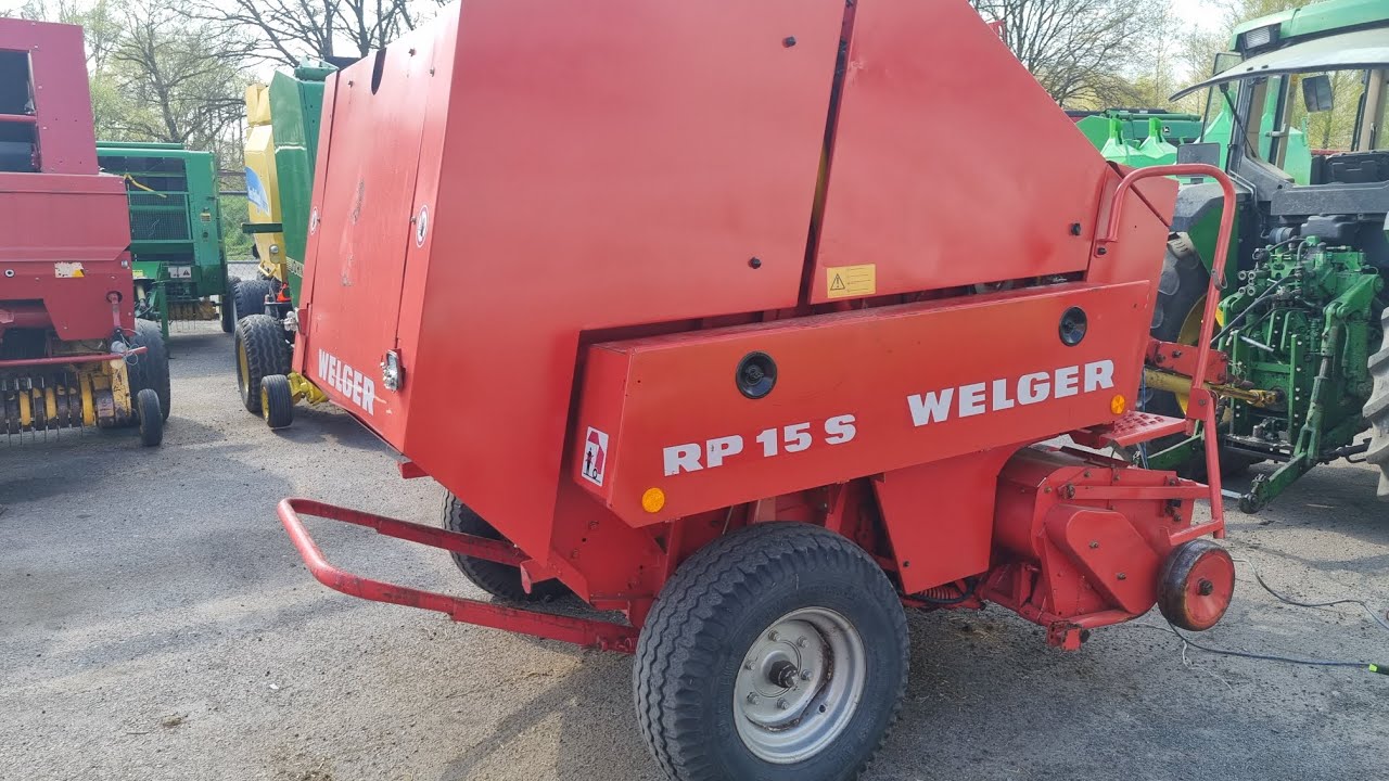 Прокрутка пресс-подборщика Welger RP 15 S сетка | шпагат