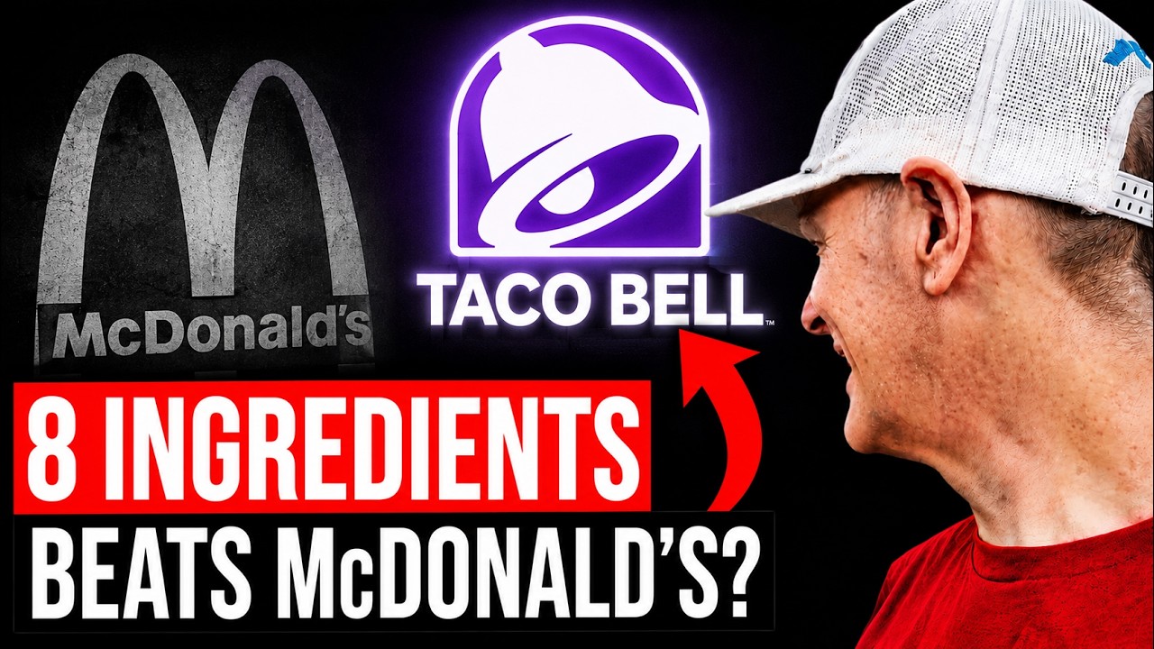 Как Taco Bell обходит McDonald's, используя всего 8 ингредиентов