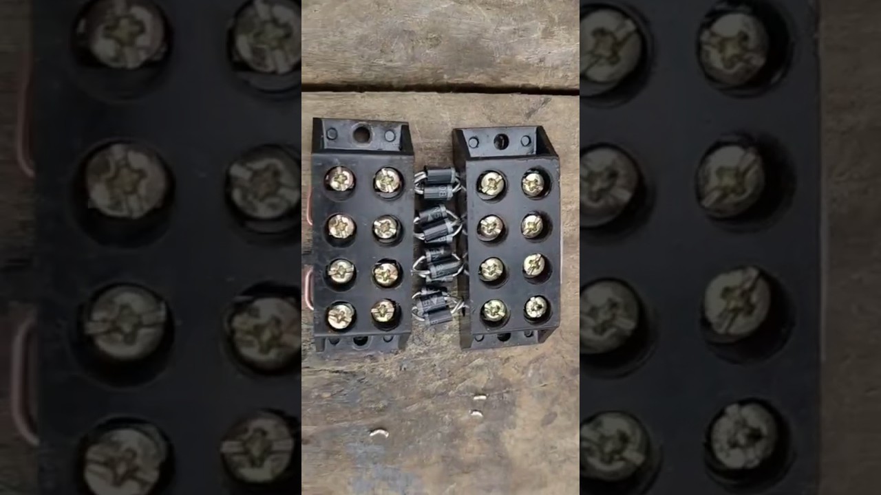 HOW to make rectifier diode for single phase generator #jkpower #generator