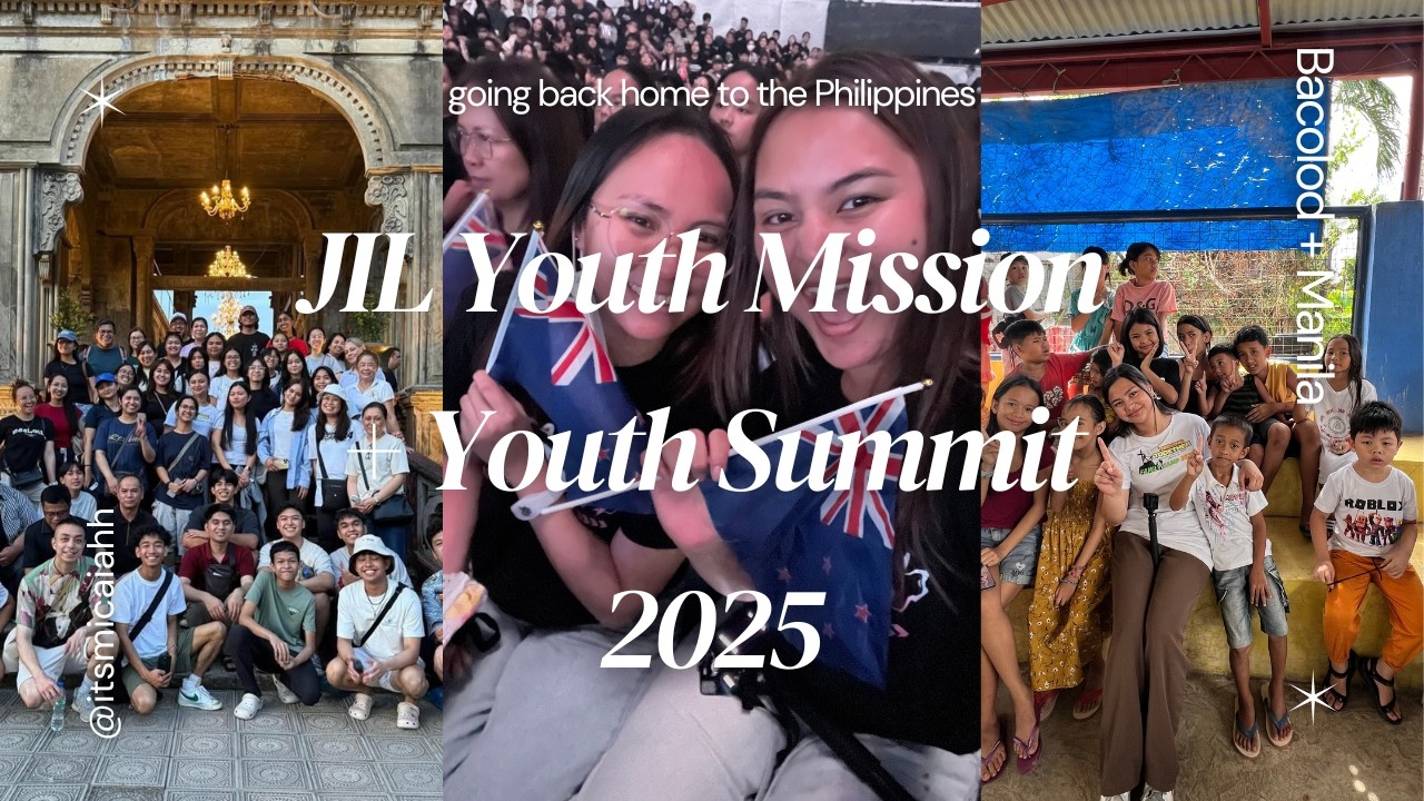 JIL Oceania Mission trip to Bacolod  | Youth Summit Philippines 2025