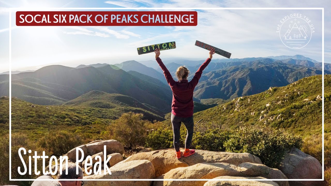 Sitton Peak Hike - SoCal Six Pack of Peaks Challenge