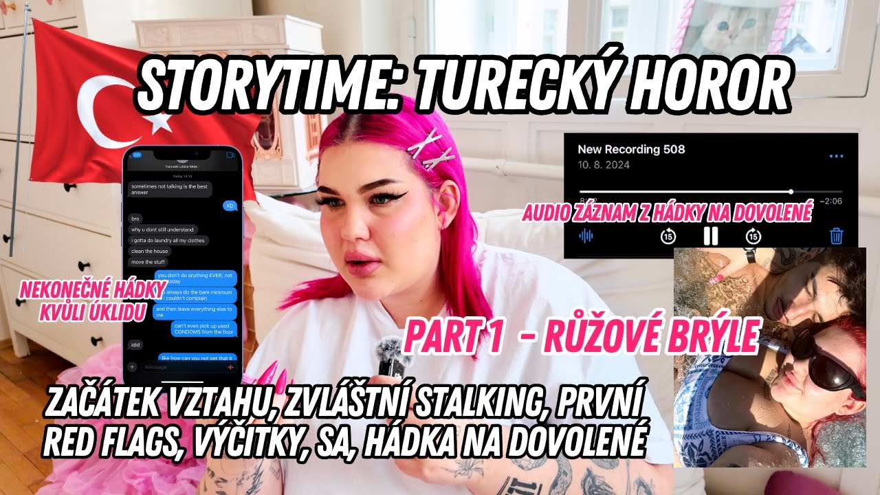 TURECKÝ HOROR part 1 - růžové brýle | STORYTIME | SugarDenny
