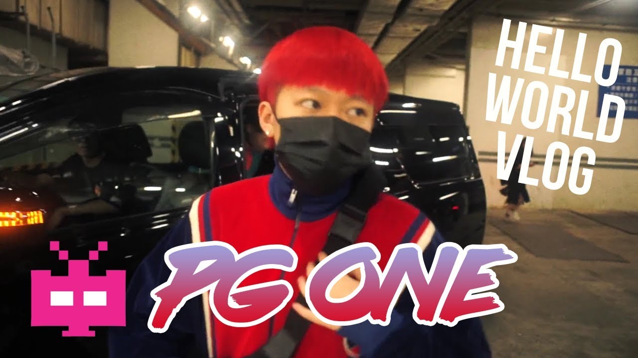 PG ONE【 HELLO WORLD TOUR 】HONG KONG / 香港 VLOG