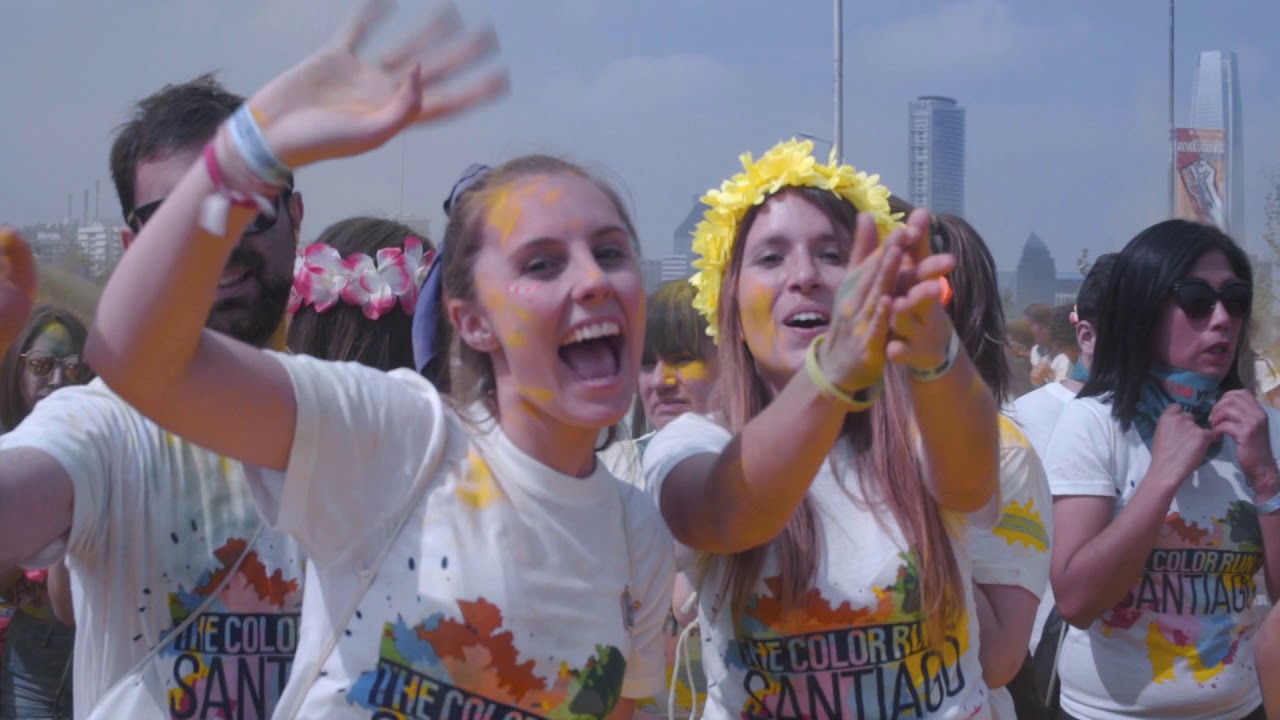 The Color Run Dream Santiago Tarjeta Scotiabank Cencosud