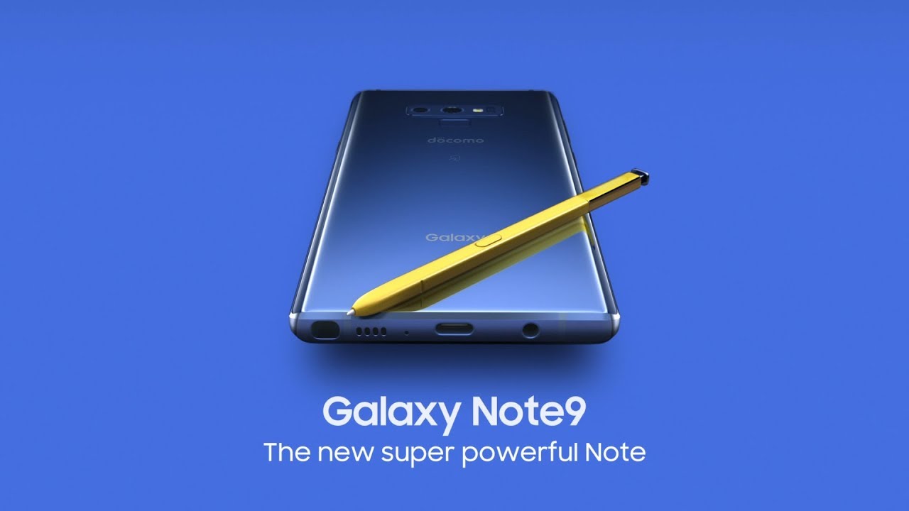 Galaxy Note9：テレビCM 「登場」篇