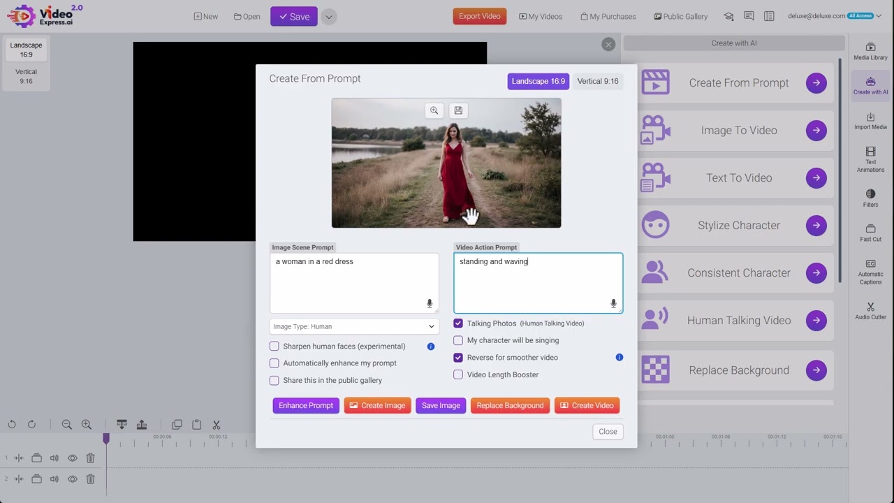 VideoExpress 2.0: Функция обратного воспроизведения для более плавного видео.